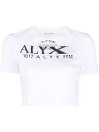 1017 alyx 9sm t-shirt logo white crop - Google Search