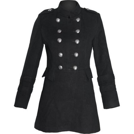 Queen of Darkness women's vintage uniform jacket (black)
