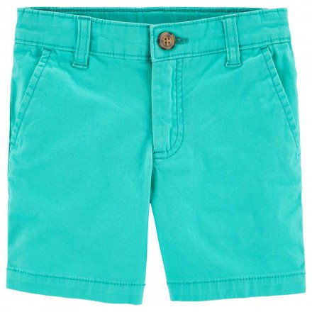 Carters - Flat Front Shorts - Turquoise - Bottoms - Boys Clothes (3-12) - Clothes
