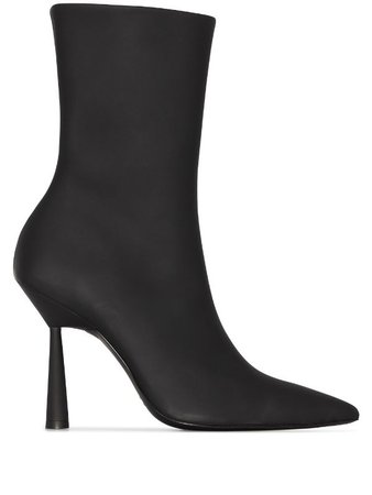 Shop GIA BORGHINI x RHW Rosie 7 100mm ankle boots with Express Delivery - FARFETCH