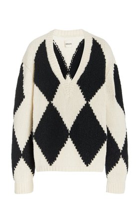 Valerie Intarsia-Knit Cashmere Sweater By Khaite | Moda Operandi