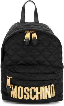 small quilted backpack