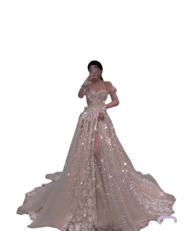 white sparkly dress