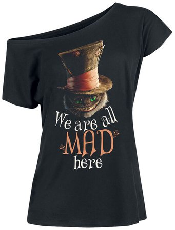 We Are All Mad Here | Alice im Wunderland T-Shirt |