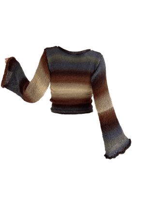yarnstrulytreasures on depop | HANDMADE TO ORDER! Long length version of the Seashell Sweater
