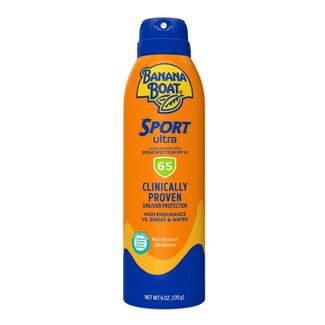 Banana Boat Sport Ultra Sunscreen Spray - Spf 65 - 6oz : Target