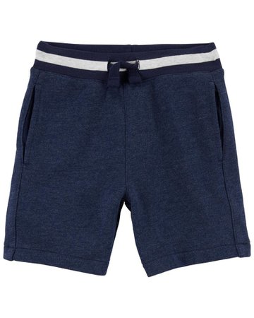 Toddler Grey Pull-On French Terry Shorts | carters.com
