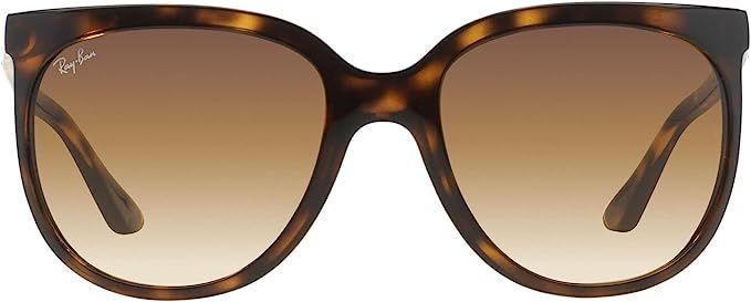 Amazon.com: Ray-Ban Women's RB4126 Cats 1000 Butterfly Sunglasses, Light Havana/Clear Gradient Brown, 57 mm : Clothing, Shoes & Jewelry