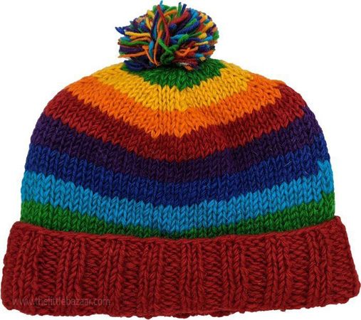 rainbow hat<3
