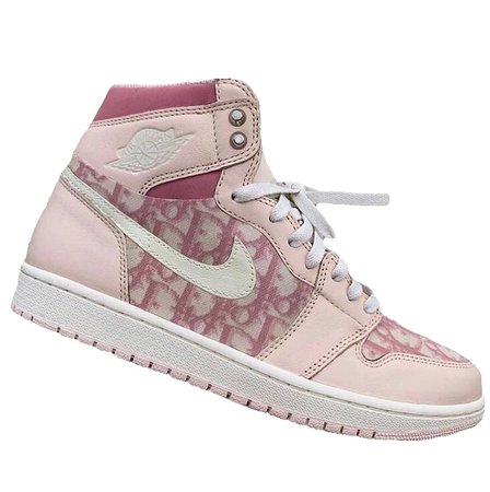 pink dior sneakers