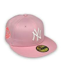 pink new era hat