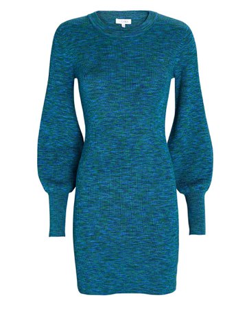INTERMIX Private Label Mia Puff Sleeve Mini Sweater Dress | INTERMIX®