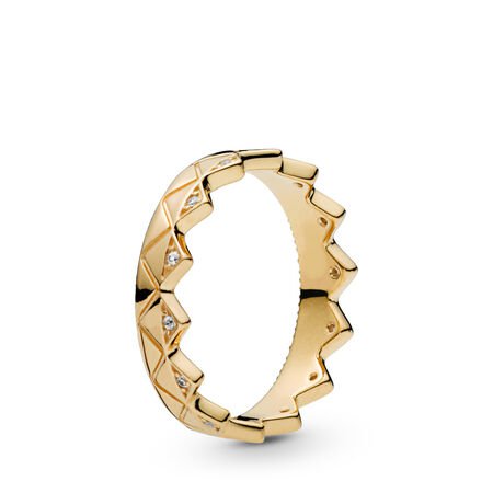 Exotic Crown Ring | 18k Gold-Plated | Pandora US