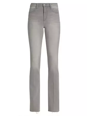 L'AGENCE Ruth Mid-Rise Stretch Straight-Leg Jeans