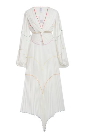 X It Pleated Midi Dress By Rosie Assoulin | Moda Operandi