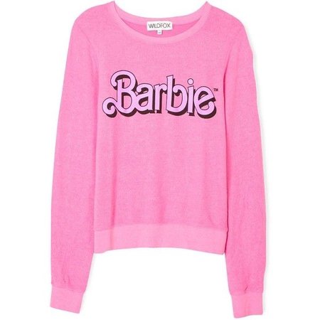 wildfox pink barbie jumper top