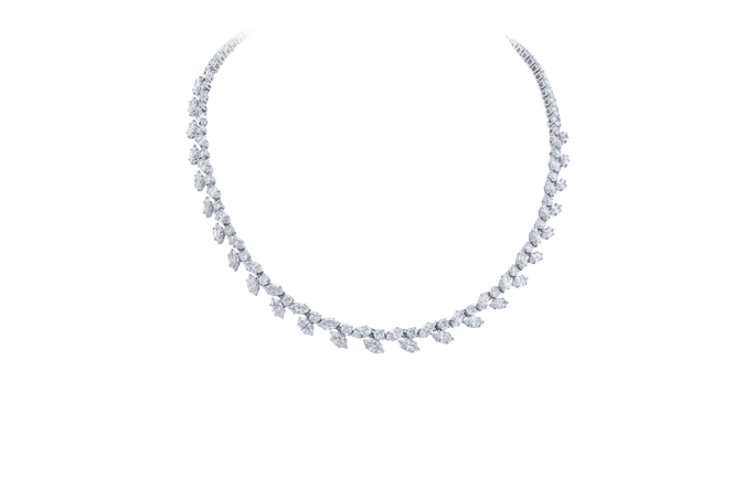 Winston™ Cluster by Harry Winston, Diamond Necklace | Harry Winston