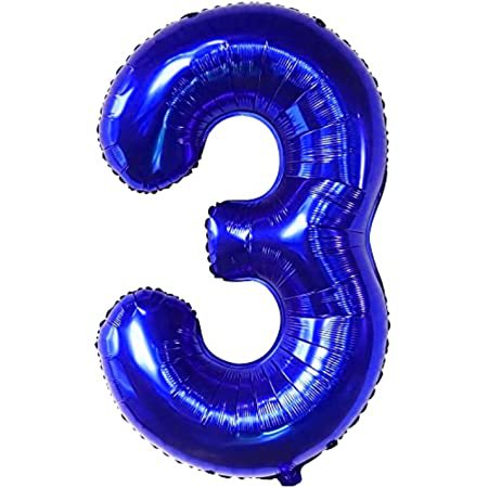 Amazon.com: 40 inch Blue Happy Birthday party balloons Wedding decorations ballon Alphabet Foil Letter Helium balloon kids baby shower supplies (40 INCH Pure Blue 3) : Home & Kitchen