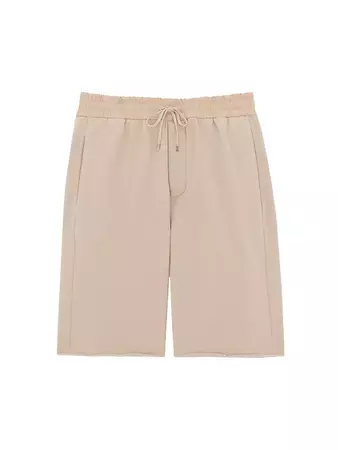 Shop Saint Laurent Bermuda Shorts in Fleece | Saks Fifth Avenue