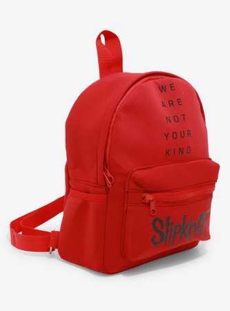 *clipped by @luci-her* Slipknot We Are Not Your Kind Mini Backpack