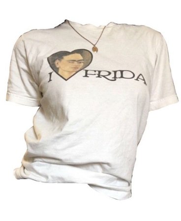 Frida Kahlo white shirt