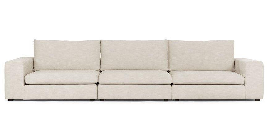 ARTICLE - Gaba Pearl White Modular Sofa