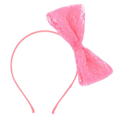 Lace Bow Headband