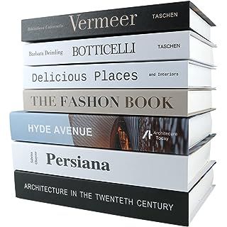 Amazon.com: PTShadow 4 Pcs Decorative Books for Home décor,Black and whiteshelf Decor Accents Library décor for Home Sweet Stacked Books : Home & Kitchen