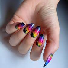 rainbow pride nails - Google Search