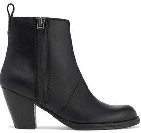 The Pistol Leather Ankle Boots