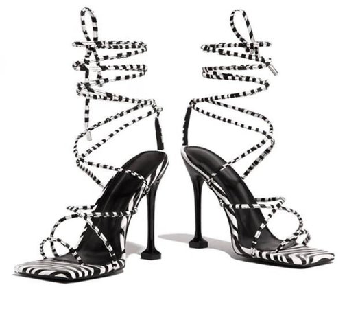 Zebra heels