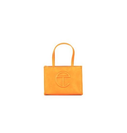 Telford global small orange shopping bag