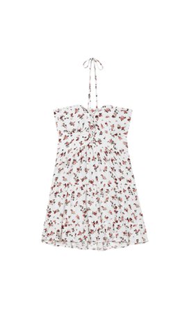 Long floral dress - Women's Just in | Stradivarius United States