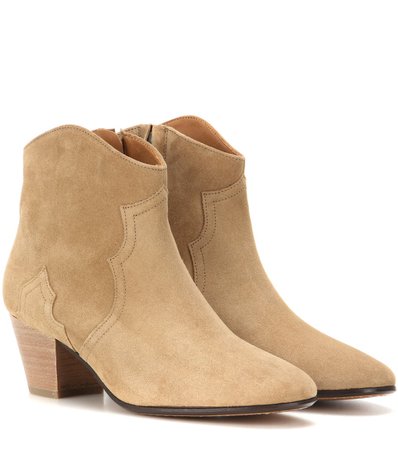 Étoile Dicker Suede Ankle Boots ► Isabel Marant | mytheresa.com