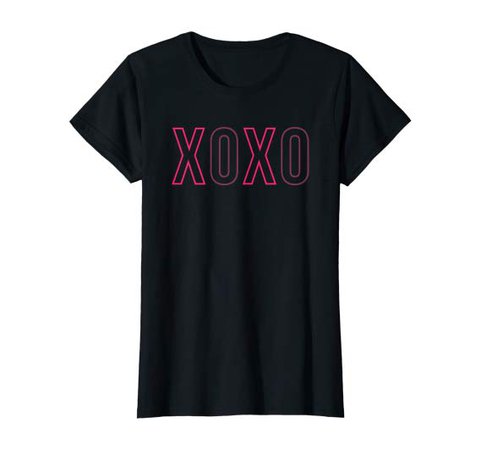 Amazon.com: Womens Xoxo Cute Valentine's Day Love Top Stylish Graphic Tee T-Shirt: Clothing