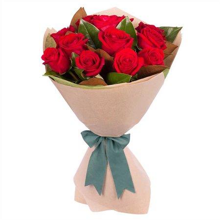 Long Stemmed Rose Bouquet Red 12 - Roses Only Featured Products delivered to Australian Delivery Location, Australia - Roses Only