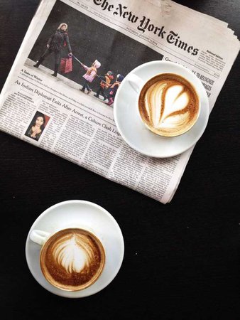 coffee and ny times