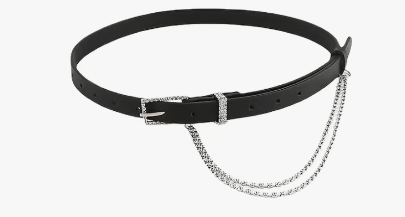 Black Belt with Chain