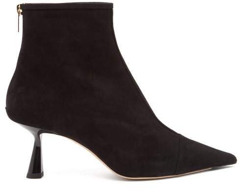 Kix 65 Suede Ankle Boots - Womens - Black
