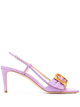 Chloe Gosselin Allie 70Mm Sandals CG00196LI Purple | Farfetch