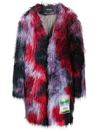 Misbhv Yankee Faux-Fur Coat | Farfetch.com