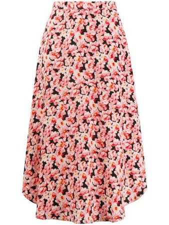 Stella McCartney Floral Midi Skirt - Farfetch