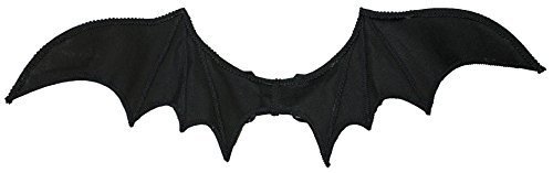 Jacobson Hat Company Halloween Costume Accessory Bat Wings with Elastic Straps,B - Fashion