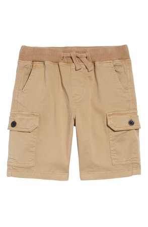 Tucker + Tate Kids' Ribbed Waist Cargo Shorts (Toddler, Little Boy & Big Boy) | Nordstrom