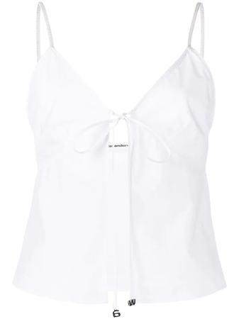 Alexander Wang butterfly bow-tie camisole top