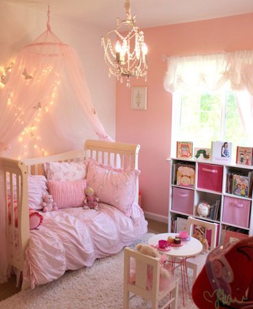 small toddlers girl room princess - Google Search