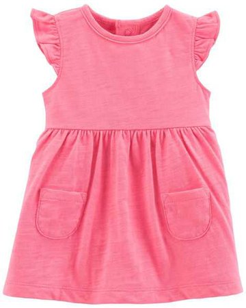 Baby Girl 2-Piece Bodysuit Dress & Cardigan Set | Carters.com