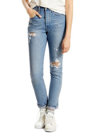 Levi's® 501 High Waist Skinny Jeans (Can't Touch This) | Nordstrom