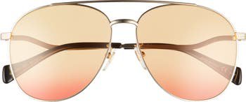 Gucci 59mm Gradient Aviator Sunglasses | Nordstrom