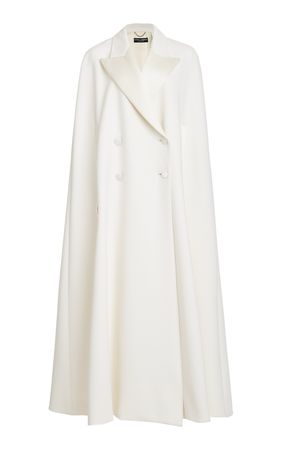 Double-Breasted Wool-Silk Cape By Dolce & Gabbana | Moda Operandi